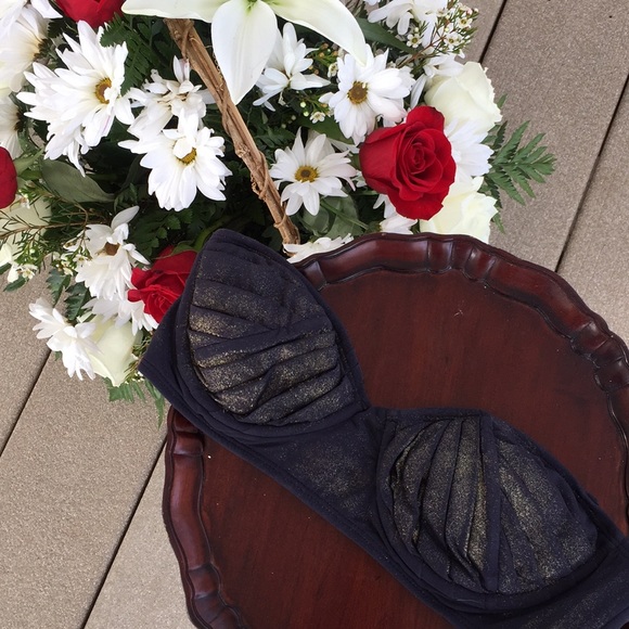 Small dark navy and gold - Picture 6 of 6